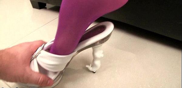  Purple Plug Princess on Tranniesgold